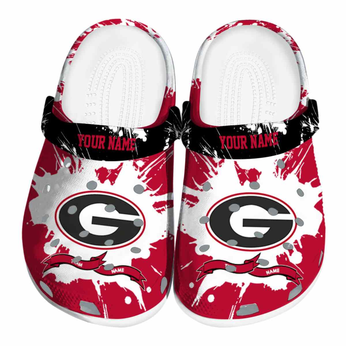 Georgia Bulldogs 2025 NCAA Sport Crocs Clogs For Men Women and Kids - GNL1462152