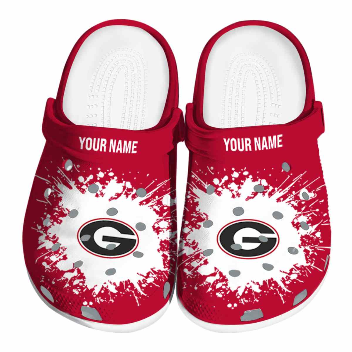 Georgia Bulldogs 2025 NCAA Sport Crocs Clogs For Men Women and Kids - GNL1462153