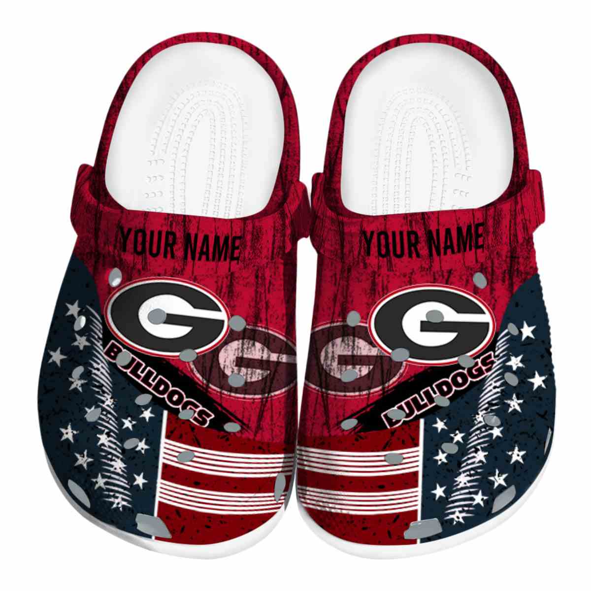 Georgia Bulldogs 2025 NCAA Sport Crocs Clogs For Men Women and Kids - GNL1462163