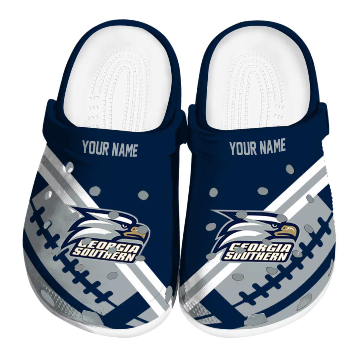 Georgia Southern Eagles 2025 NCAA Sport Crocs Clogs For Men Women and Kids - GNL1462199