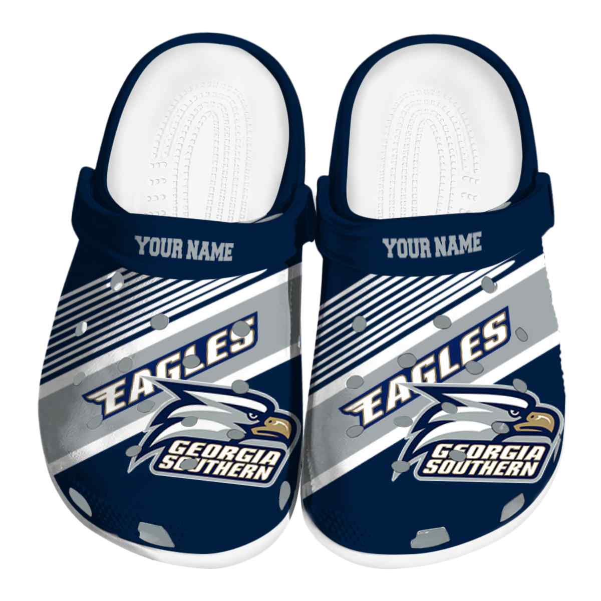 Georgia Southern Eagles 2025 NCAA Sport Crocs Clogs For Men Women and Kids - GNL1462190
