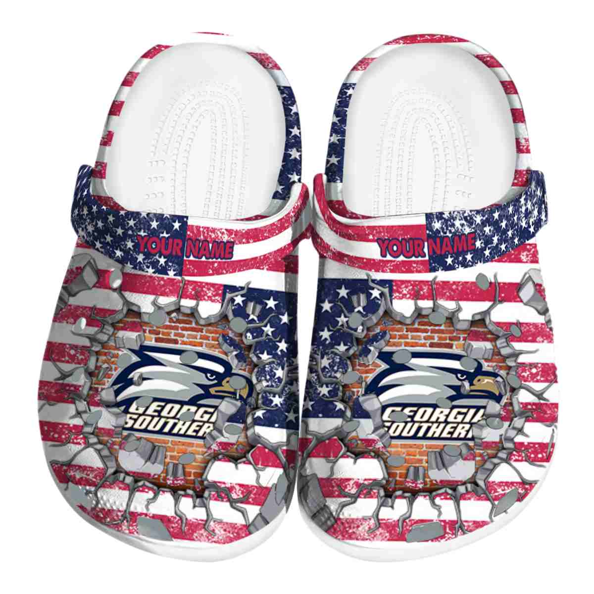 Georgia Southern Eagles 2025 NCAA Sport Crocs Clogs For Men Women and Kids - GNL1462201