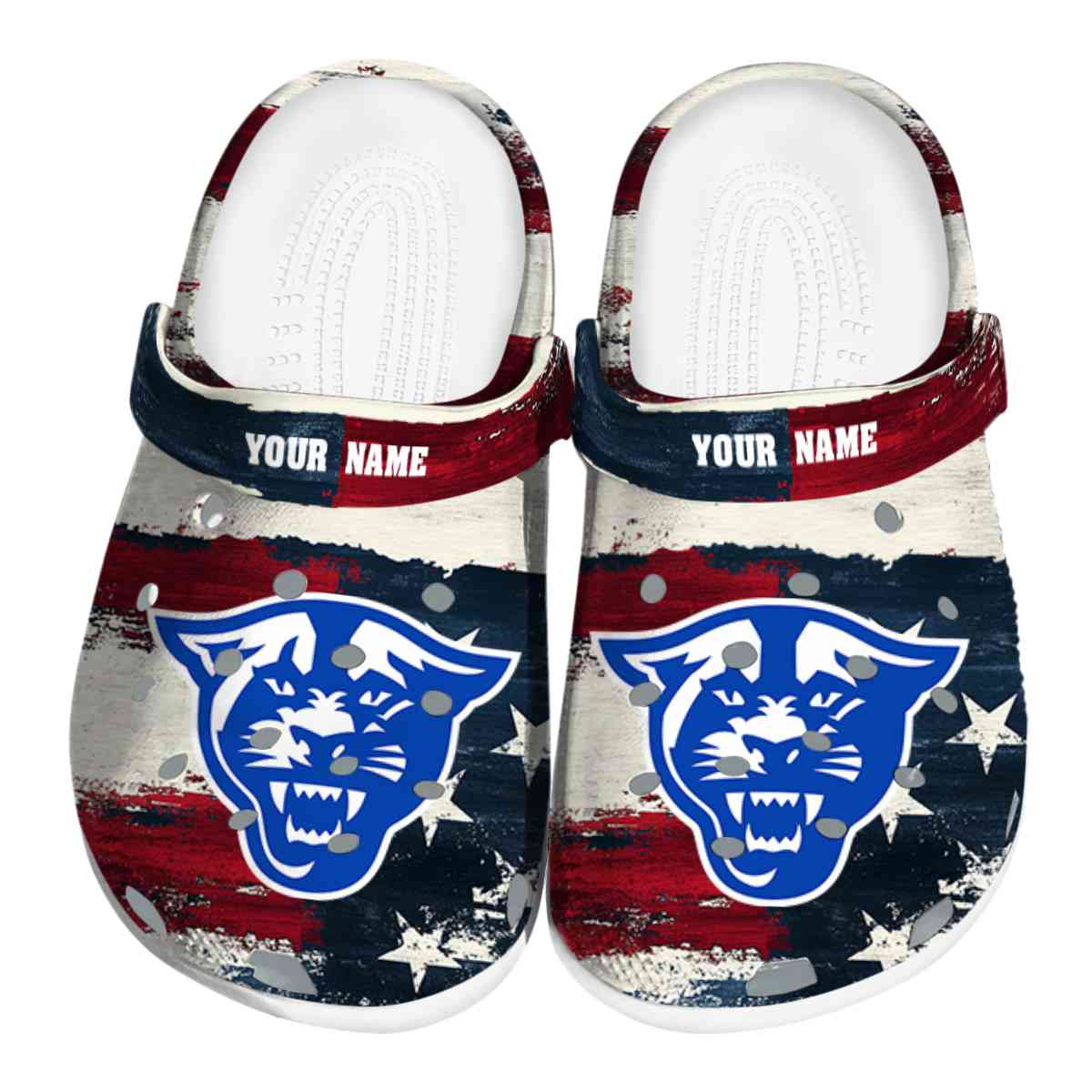 Georgia State Panthers 2025 NCAA Sport Crocs Clogs For Men Women and Kids - GNL1462188