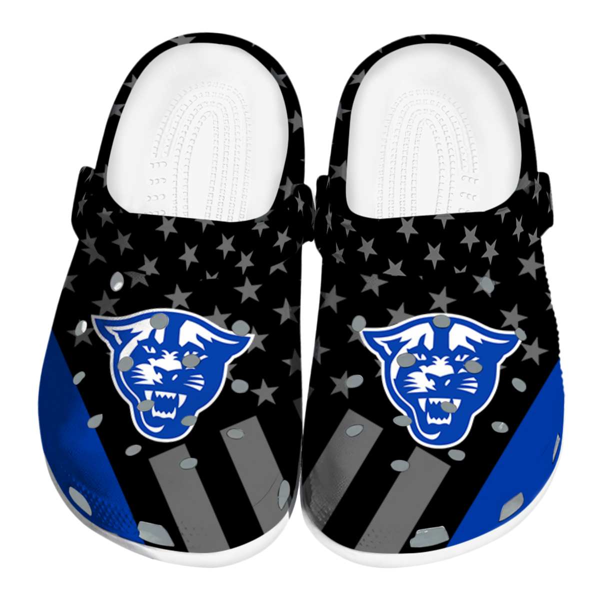 Georgia State Panthers 2025 NCAA Sport Crocs Clogs For Men Women and Kids - GNL1462183