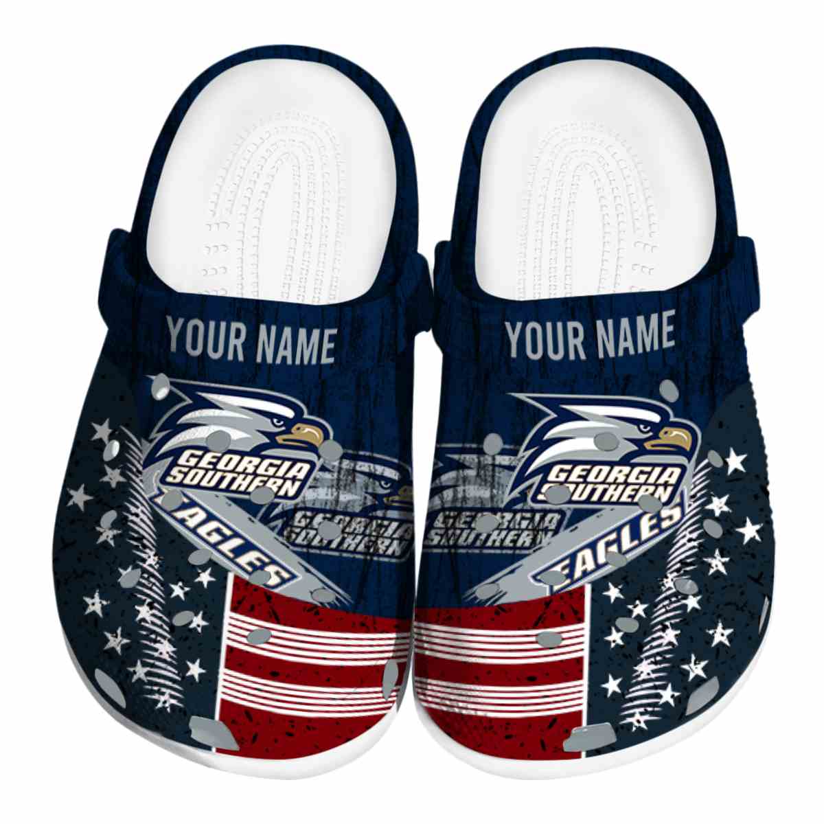 Georgia Southern Eagles 2025 NCAA Sport Crocs Clogs For Men Women and Kids - GNL1462206
