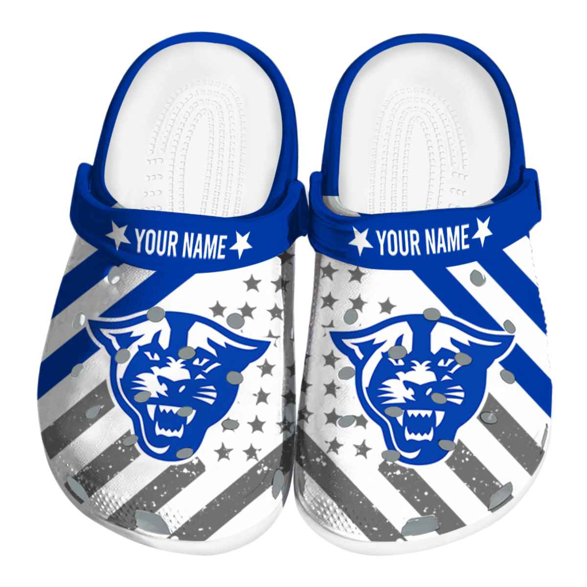 Georgia State Panthers 2025 NCAA Sport Crocs Clogs For Men Women and Kids - GNL1462237