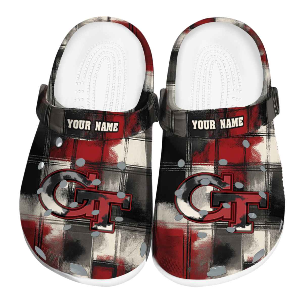Georgia Tech Yellow Jackets 2025 NCAA Sport Crocs Clogs For Men Women and Kids - GNL1462223