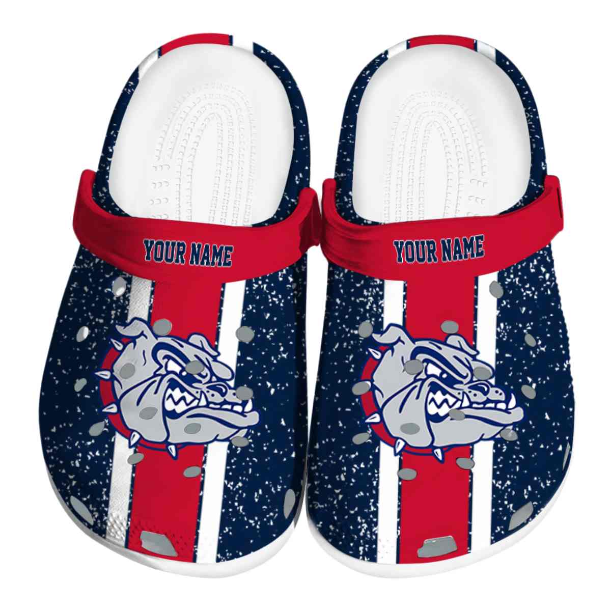 Gonzaga Bulldogs 2025 NCAA Sport Crocs Clogs For Men Women and Kids - GNL1462261