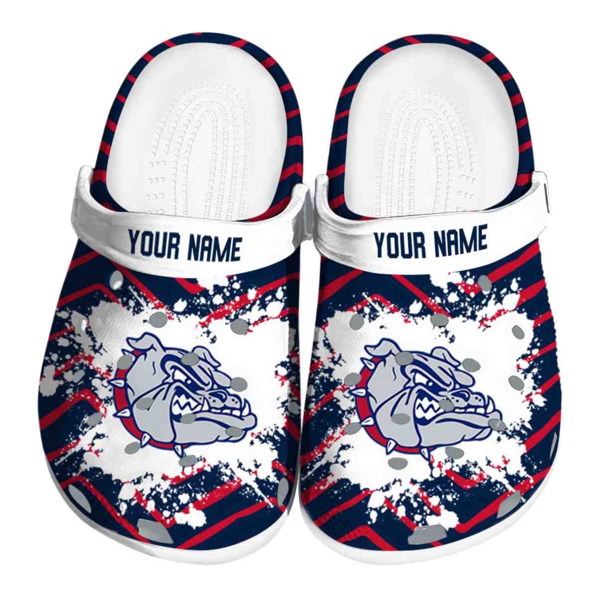 Gonzaga Bulldogs 2025 NCAA Sport Crocs Clogs For Men Women and Kids - GNL1462263