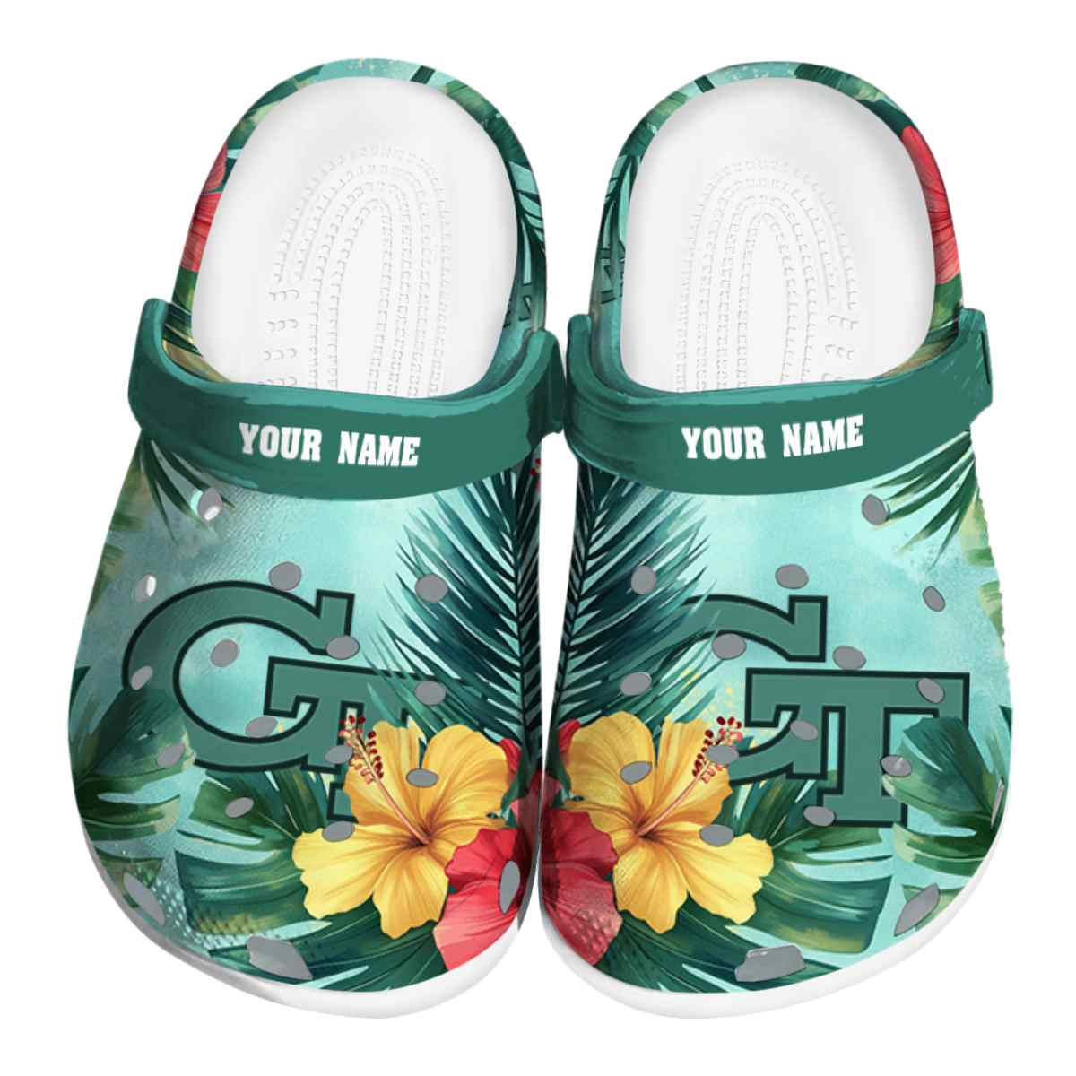 Georgia Tech Yellow Jackets 2025 NCAA Sport Crocs Clogs For Men Women and Kids - GNL1462244
