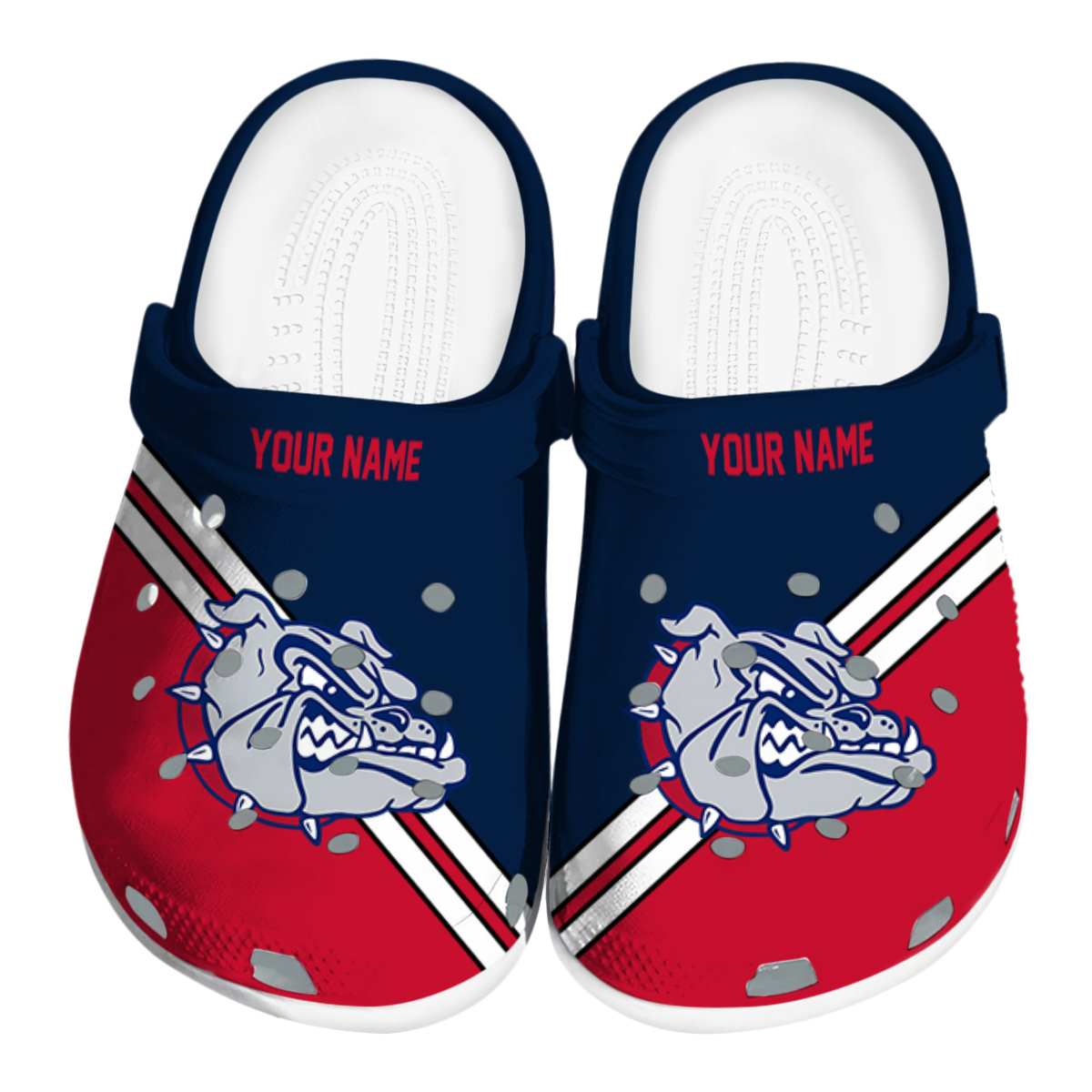Gonzaga Bulldogs 2025 NCAA Sport Crocs Clogs For Men Women and Kids - GNL1462293