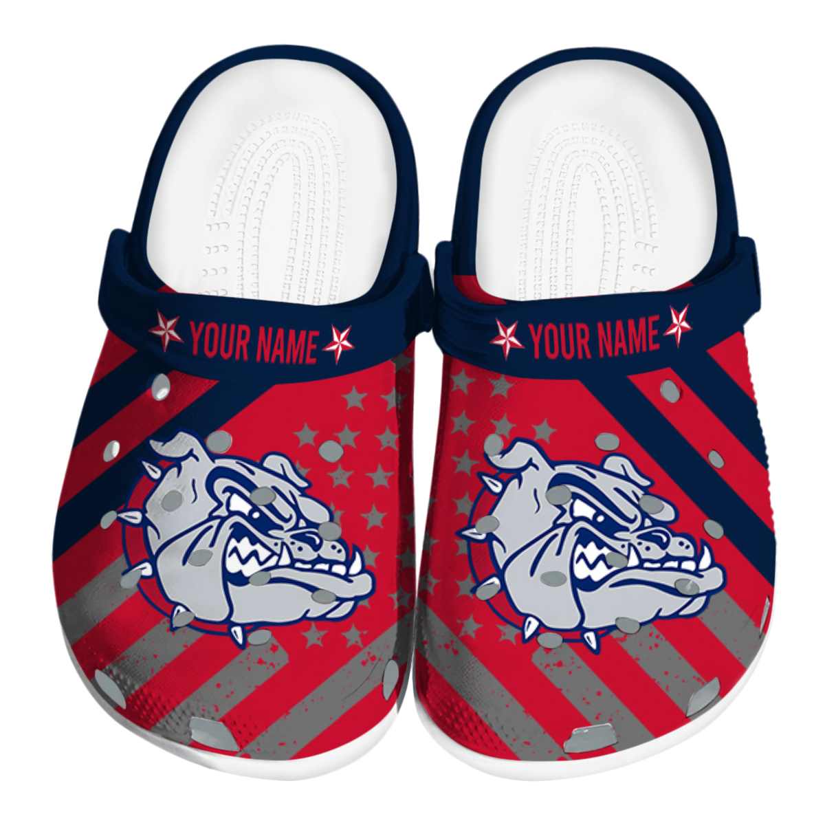 Gonzaga Bulldogs 2025 NCAA Sport Crocs Clogs For Men Women and Kids - GNL1462268