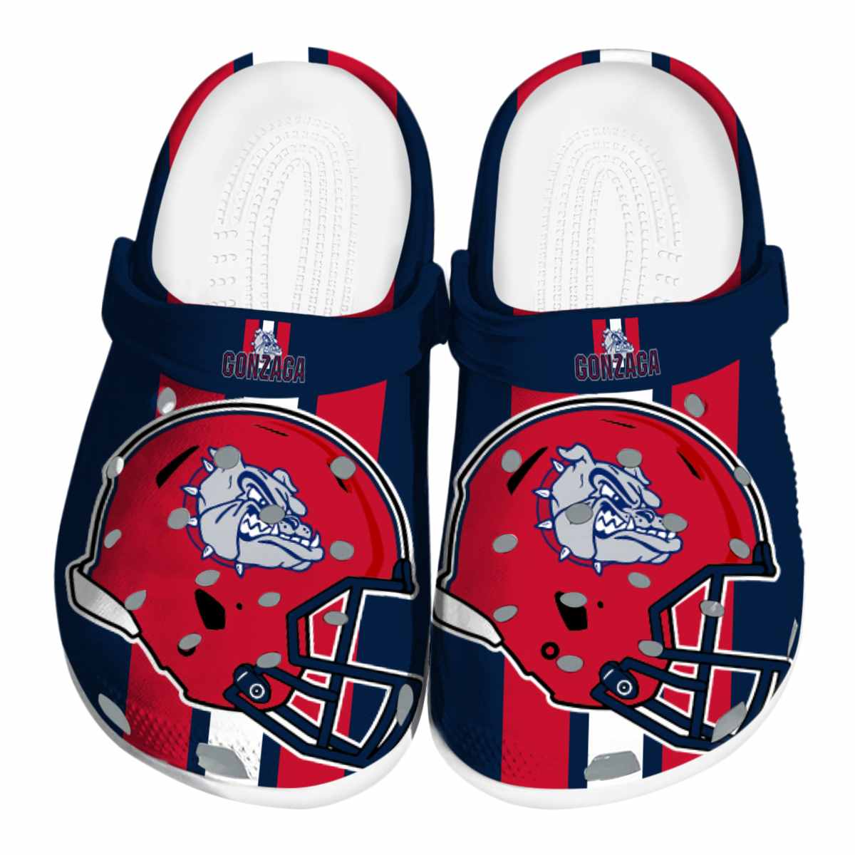 Gonzaga Bulldogs 2025 NCAA Sport Crocs Clogs For Men Women and Kids - GNL1462294