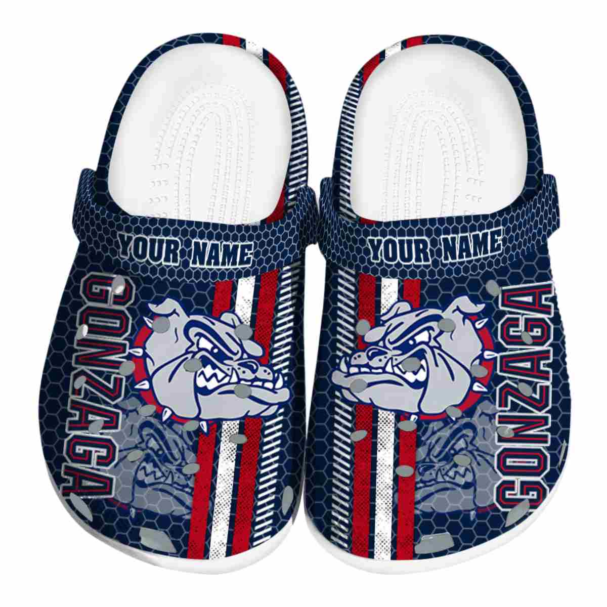 Gonzaga Bulldogs 2025 NCAA Sport Crocs Clogs For Men Women and Kids - GNL1462269