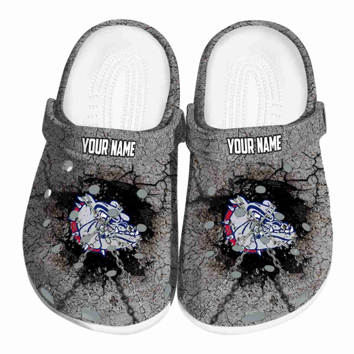 Gonzaga Bulldogs 2025 NCAA Sport Crocs Clogs For Men Women and Kids - GNL1462289