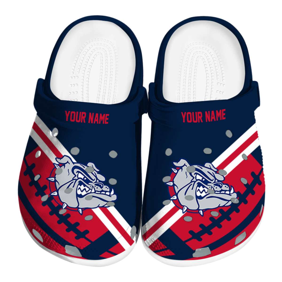 Gonzaga Bulldogs 2025 NCAA Sport Crocs Clogs For Men Women and Kids - GNL1462287