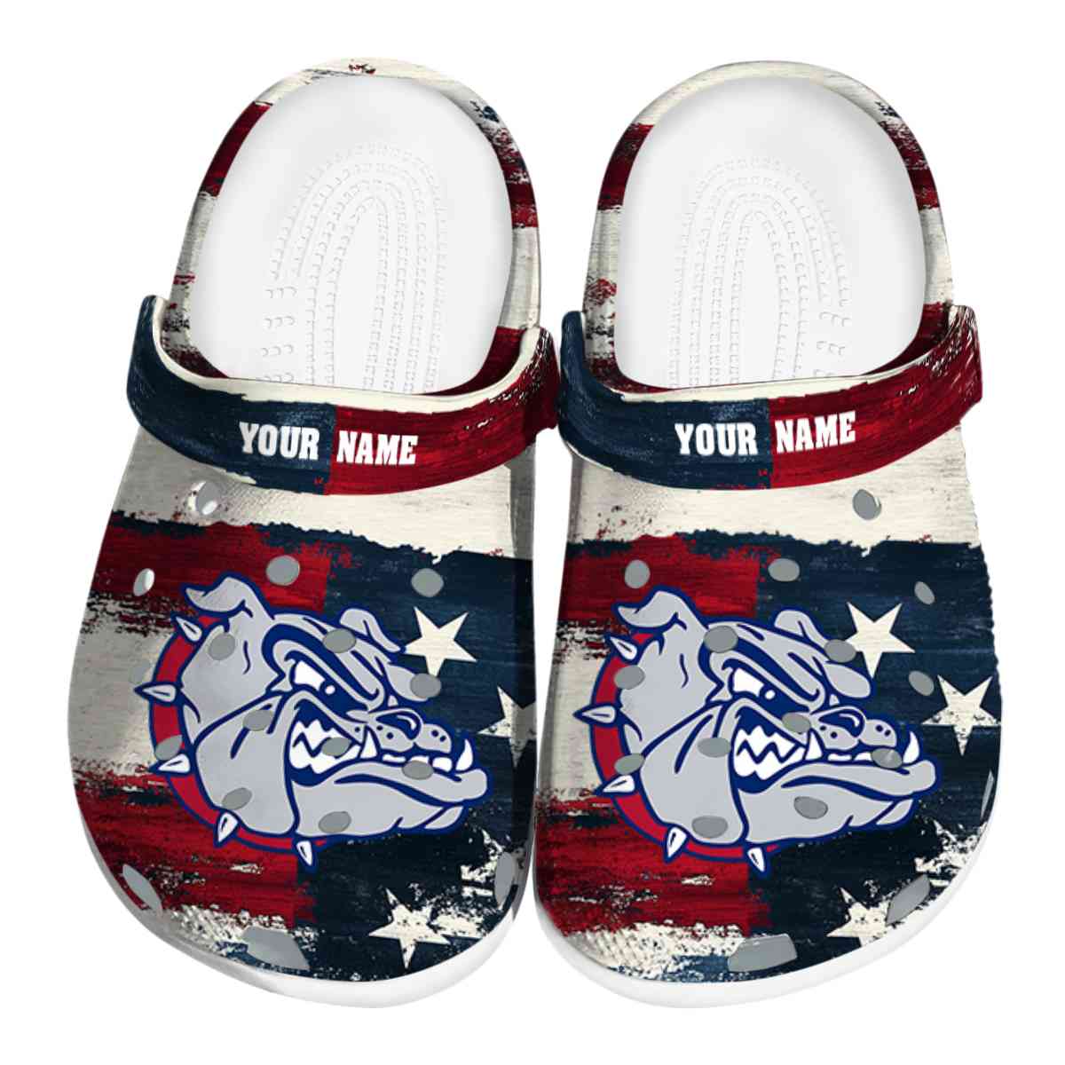 Gonzaga Bulldogs 2025 NCAA Sport Crocs Clogs For Men Women and Kids - GNL1462274