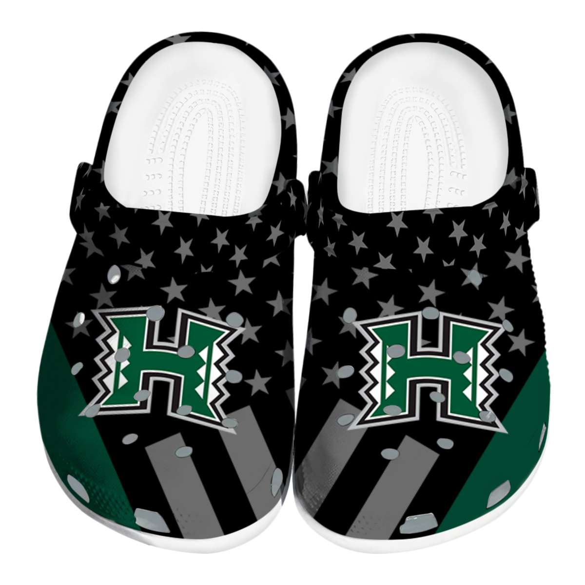 Hawaii Rainbow Warriors 2025 NCAA Sport Crocs Clogs For Men Women and Kids - GNL1462310