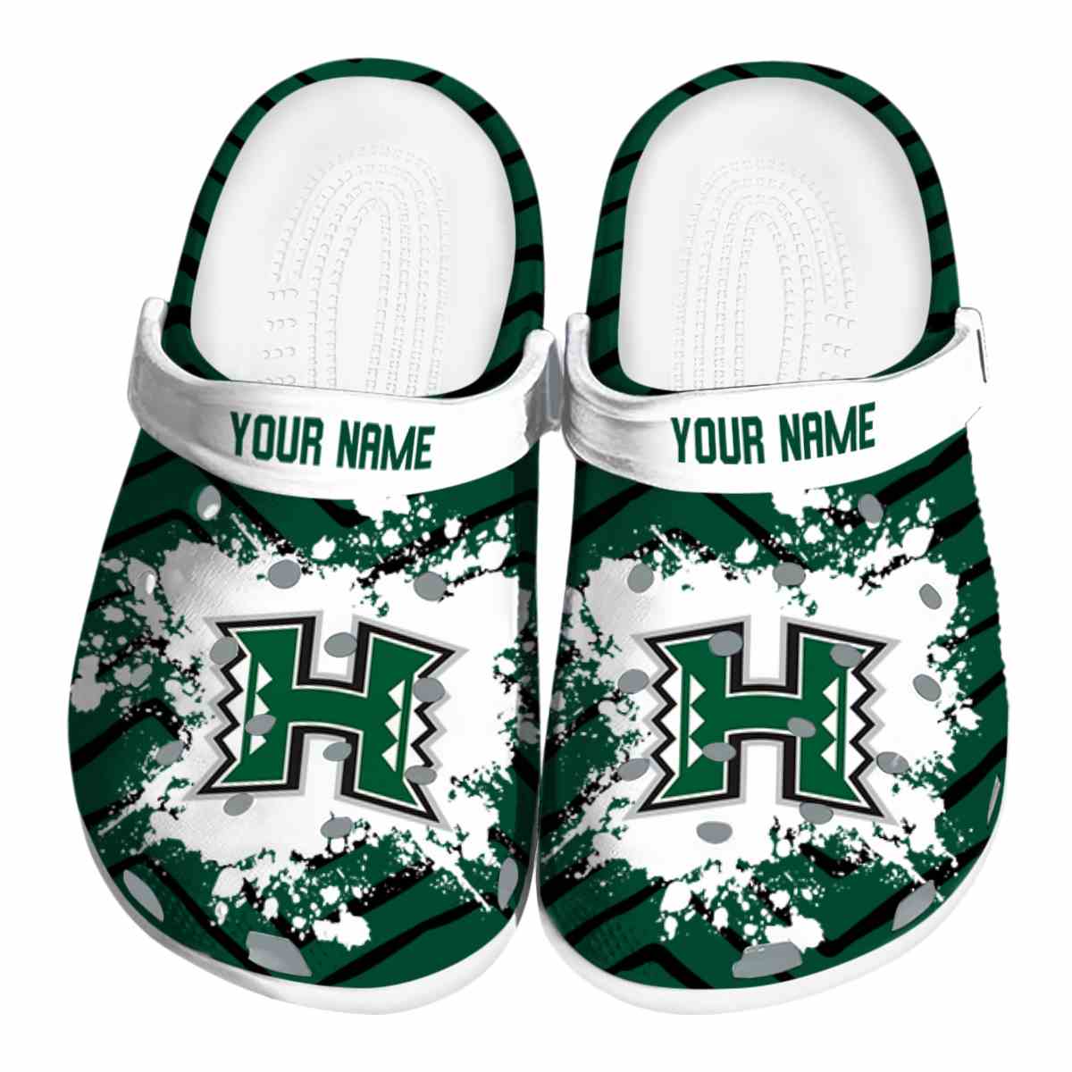 Hawaii Rainbow Warriors 2025 NCAA Sport Crocs Clogs For Men Women and Kids - GNL1462323
