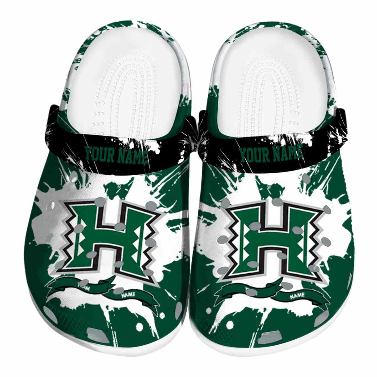 Hawaii Rainbow Warriors 2025 NCAA Sport Crocs Clogs For Men Women and Kids - GNL1462305