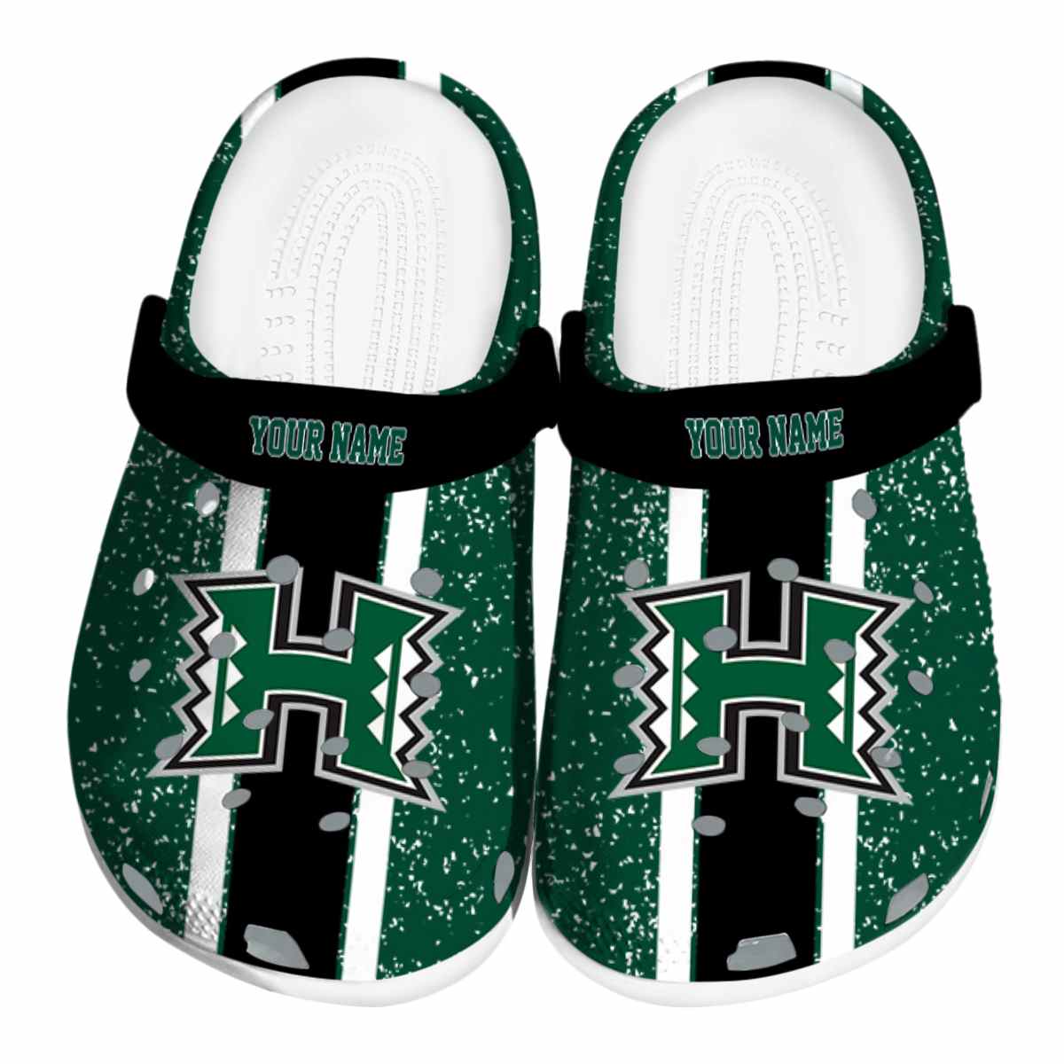 Hawaii Rainbow Warriors 2025 NCAA Sport Crocs Clogs For Men Women and Kids - GNL1462316
