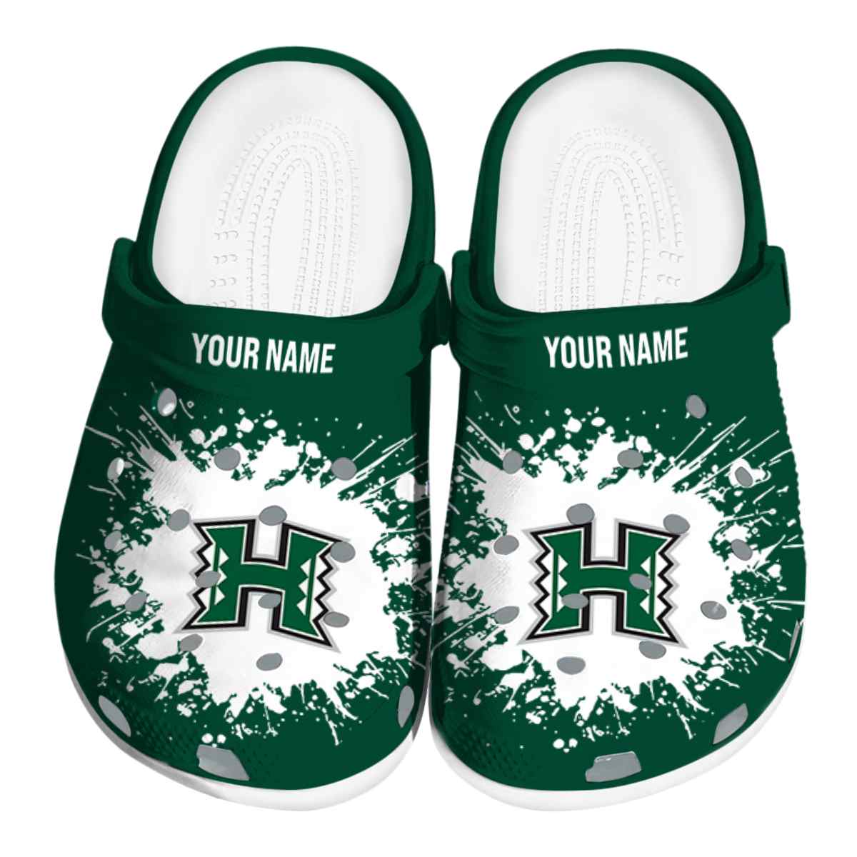 Hawaii Rainbow Warriors 2025 NCAA Sport Crocs Clogs For Men Women and Kids - GNL1462321
