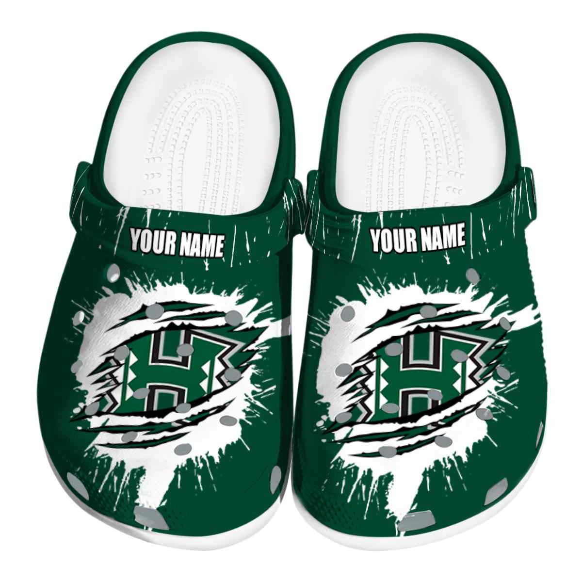 Hawaii Rainbow Warriors 2025 NCAA Sport Crocs Clogs For Men Women and Kids - GNL1462301