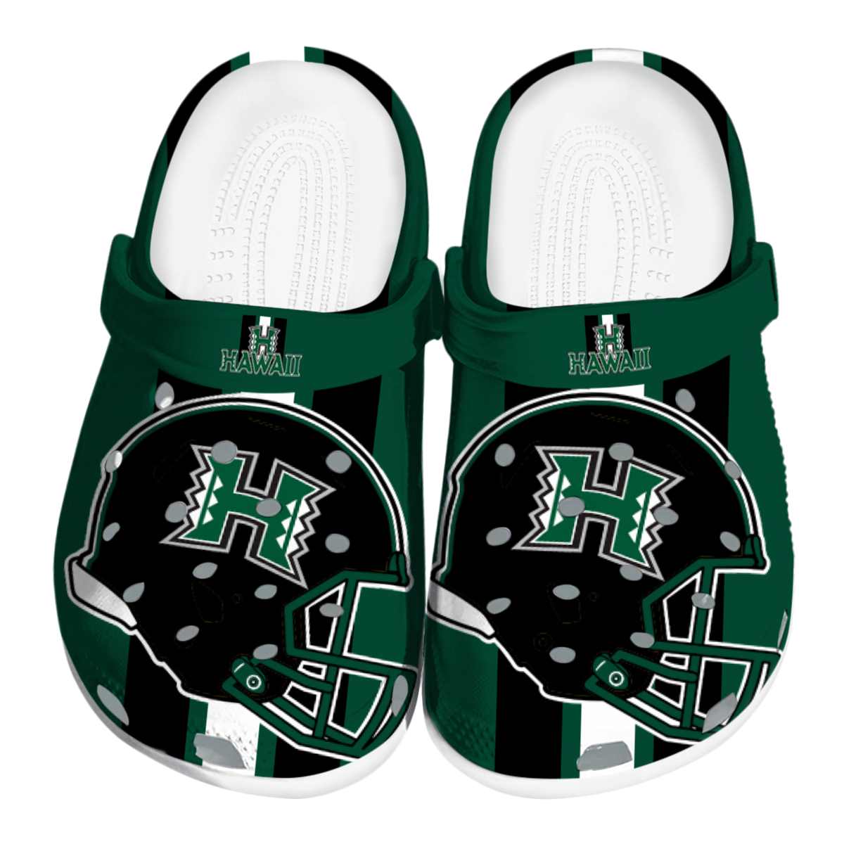 Hawaii Rainbow Warriors 2025 NCAA Sport Crocs Clogs For Men Women and Kids - GNL1462299
