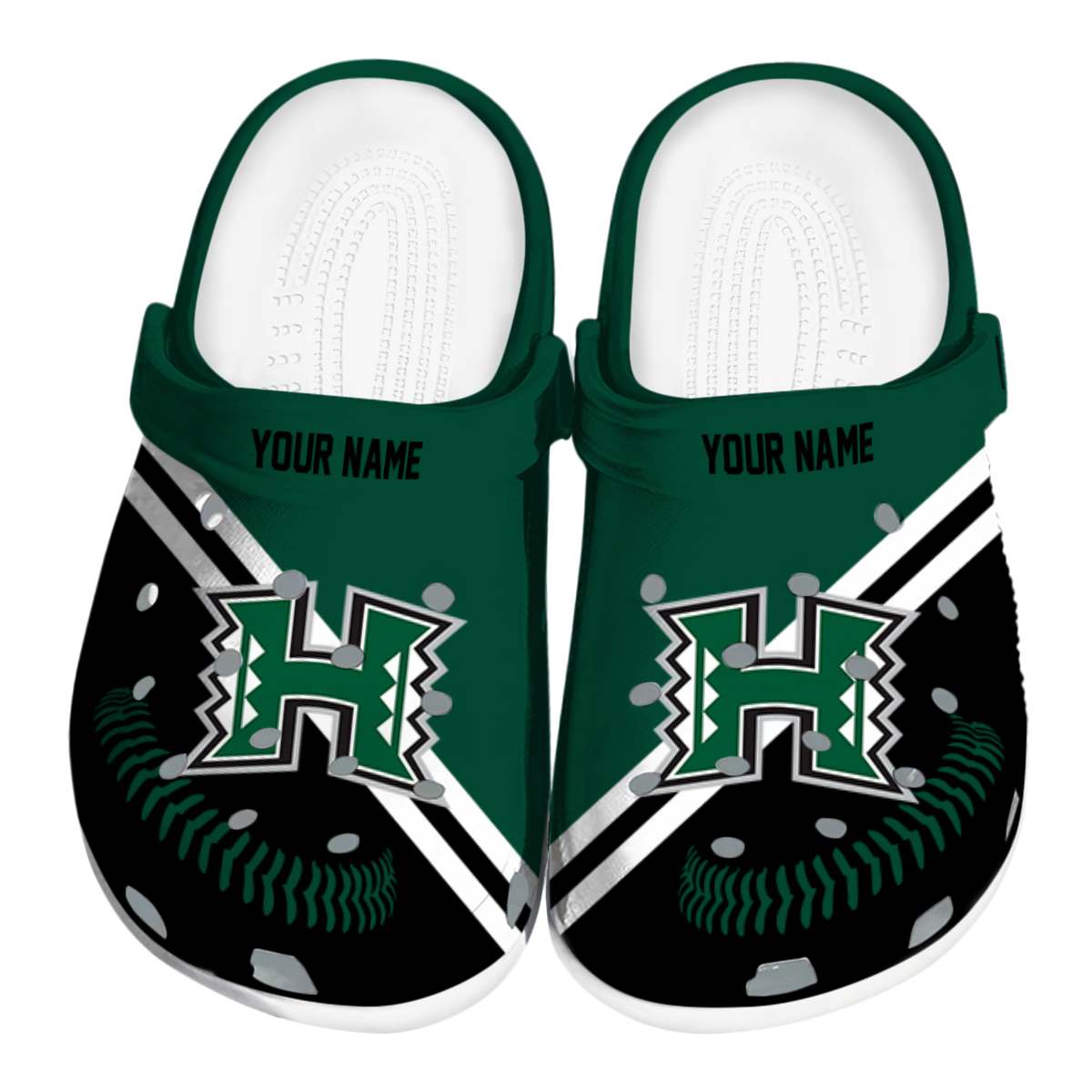 Hawaii Rainbow Warriors 2025 NCAA Sport Crocs Clogs For Men Women and Kids - GNL1462325