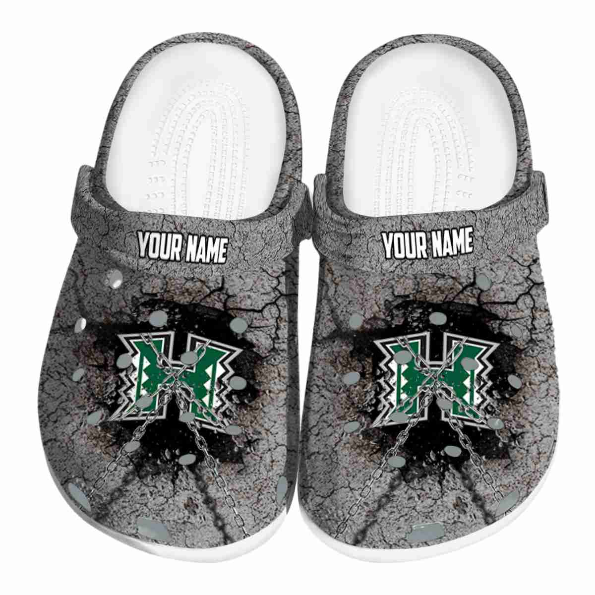 Hawaii Rainbow Warriors 2025 NCAA Sport Crocs Clogs For Men Women and Kids - GNL1462335