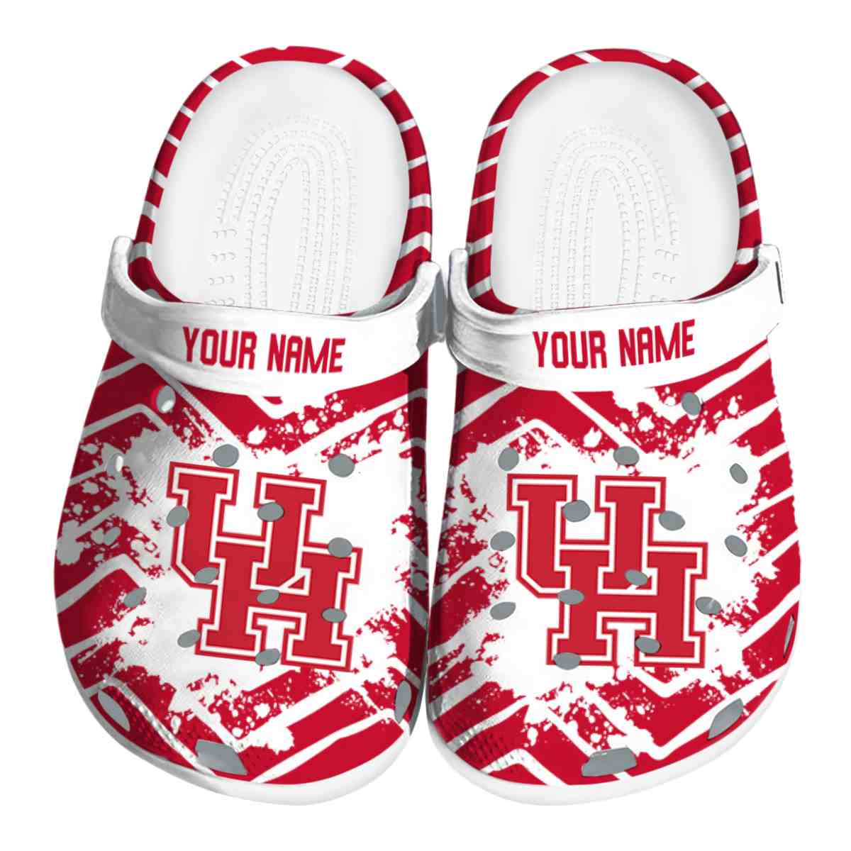 Houston Cougars 2025 NCAA Sport Crocs Clogs For Men Women and Kids - GNL1462350