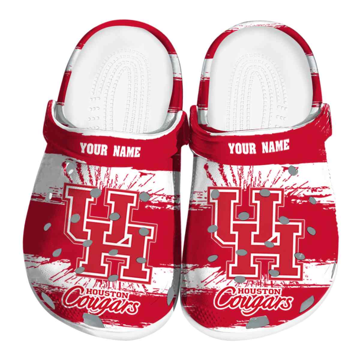 Houston Cougars 2025 NCAA Sport Crocs Clogs For Men Women and Kids - GNL1462356