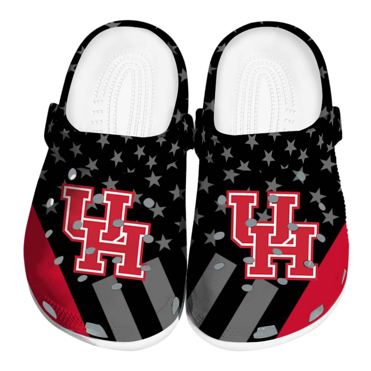 Houston Cougars 2025 NCAA Sport Crocs Clogs For Men Women and Kids - GNL1462354
