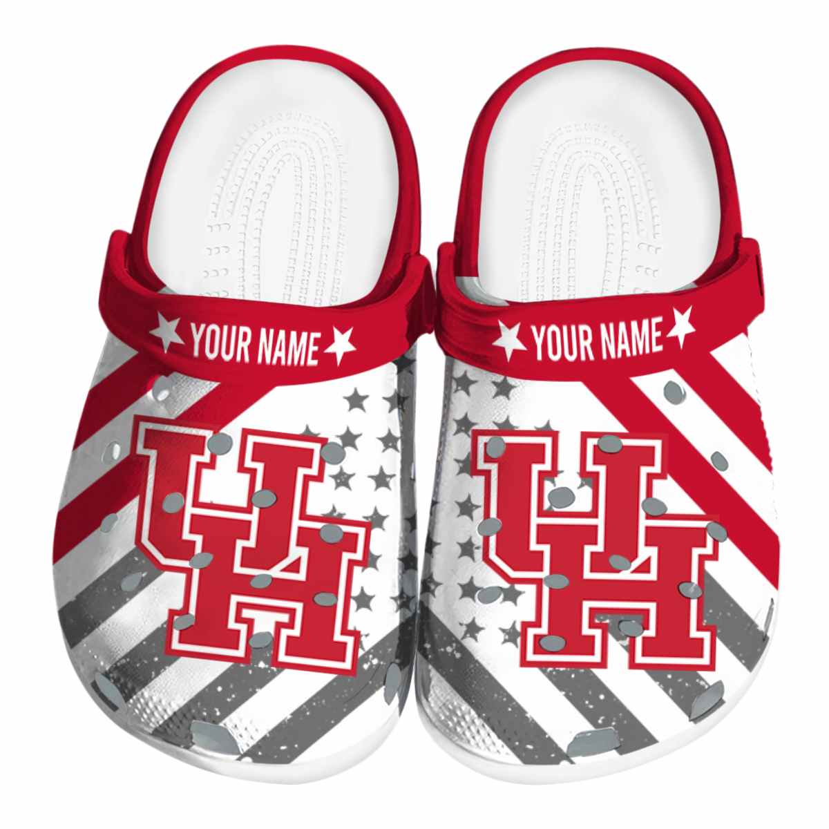 Houston Cougars 2025 NCAA Sport Crocs Clogs For Men Women and Kids - GNL1462342