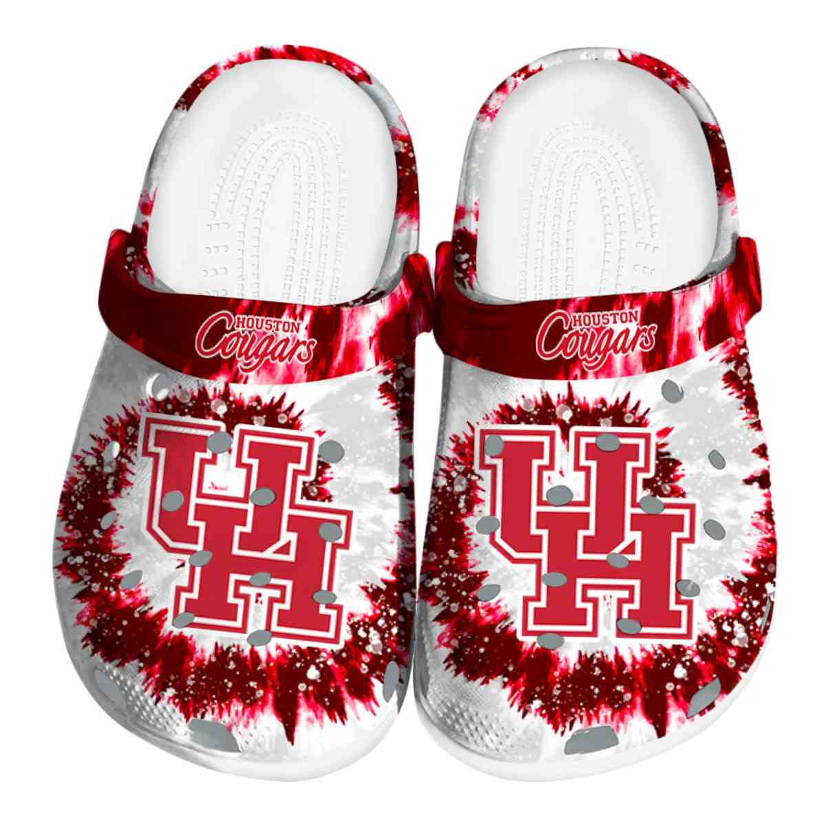 Houston Cougars 2025 NCAA Sport Crocs Clogs For Men Women and Kids - GNL1462329