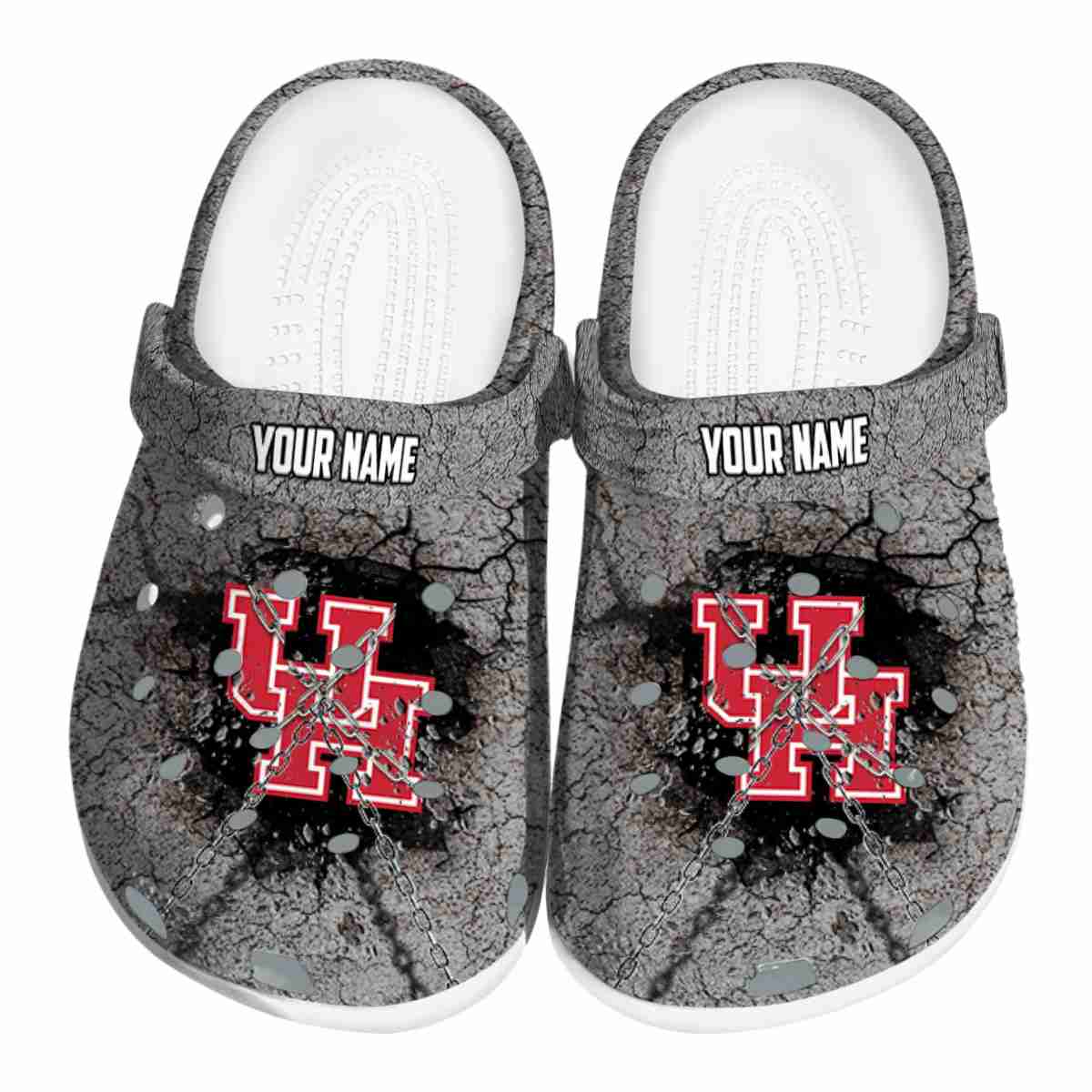Houston Cougars 2025 NCAA Sport Crocs Clogs For Men Women and Kids - GNL1462341