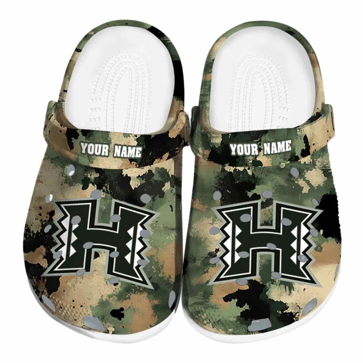 Hawaii Rainbow Warriors 2025 NCAA Sport Crocs Clogs For Men Women and Kids - GNL1462357
