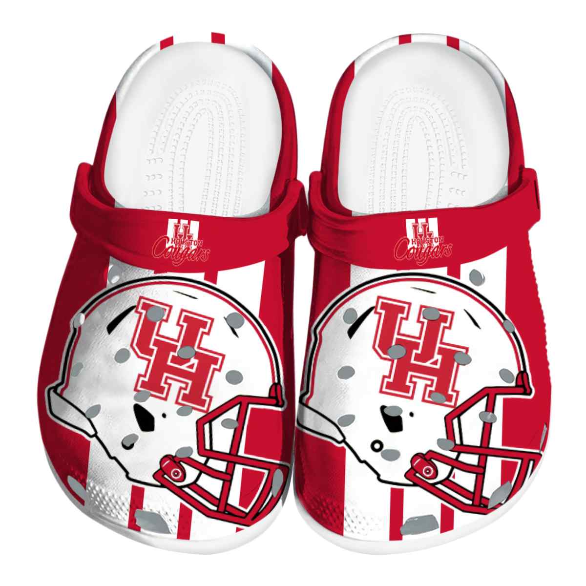 Houston Cougars 2025 NCAA Sport Crocs Clogs For Men Women and Kids - GNL1462331