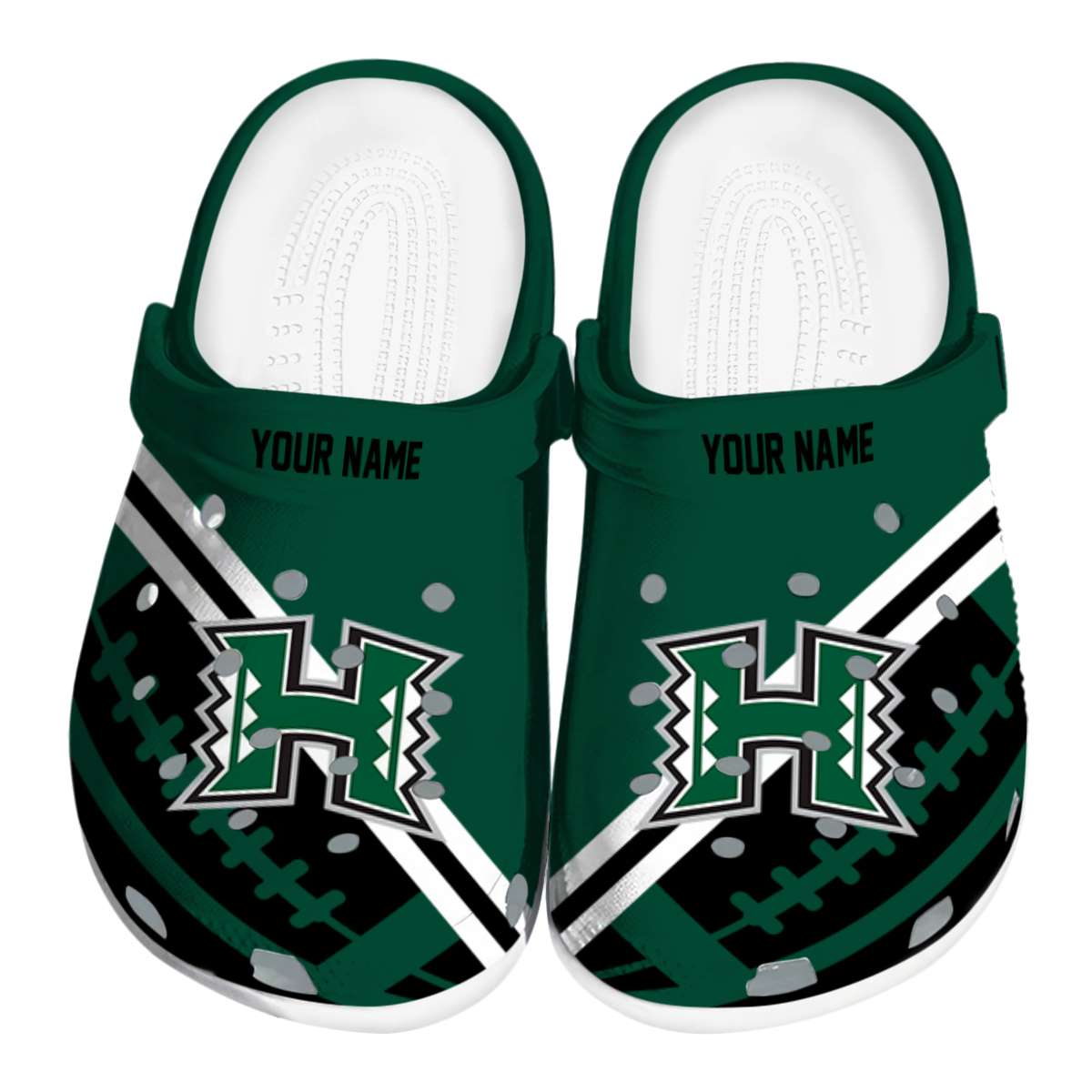Hawaii Rainbow Warriors 2025 NCAA Sport Crocs Clogs For Men Women and Kids - GNL1462338