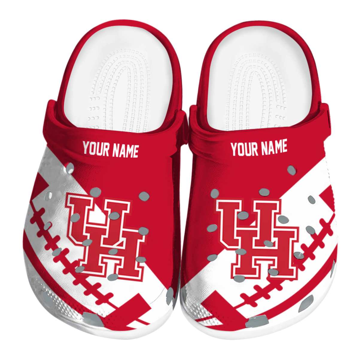Houston Cougars 2025 NCAA Sport Crocs Clogs For Men Women and Kids - GNL1462337
