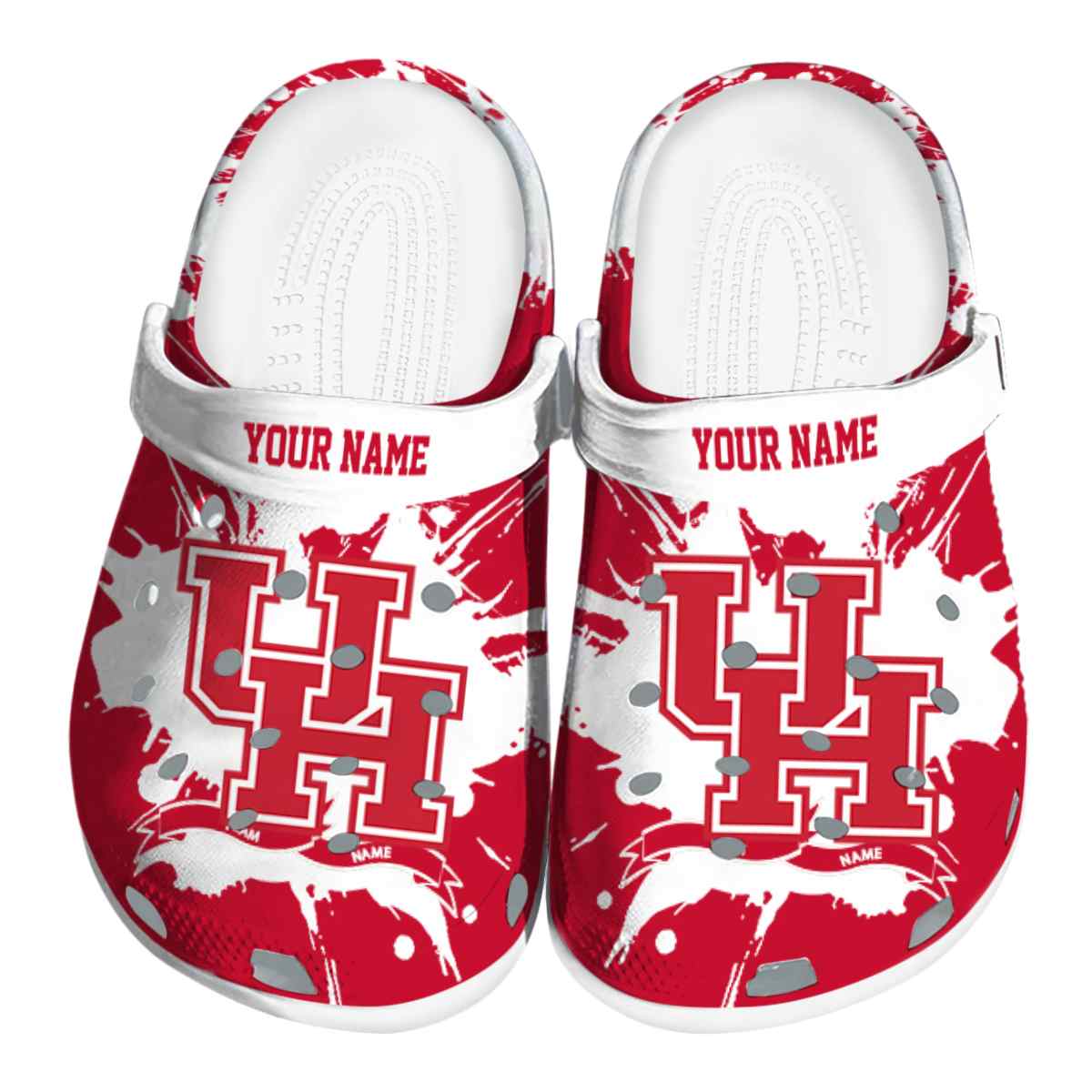 Houston Cougars 2025 NCAA Sport Crocs Clogs For Men Women and Kids - GNL1462377