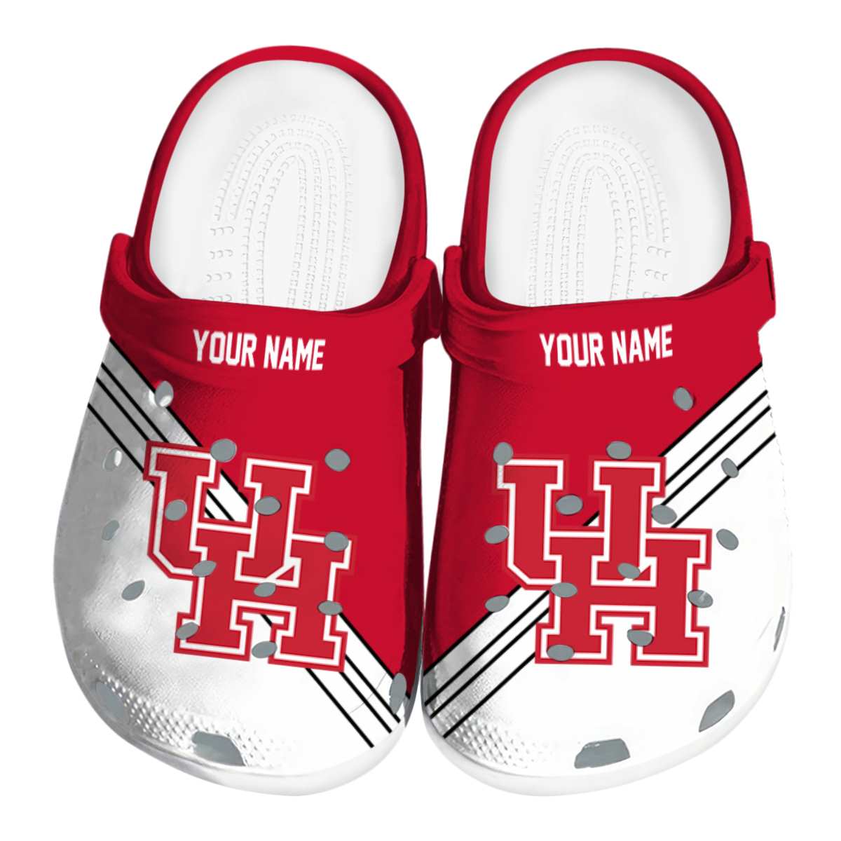 Houston Cougars 2025 NCAA Sport Crocs Clogs For Men Women and Kids - GNL1462367