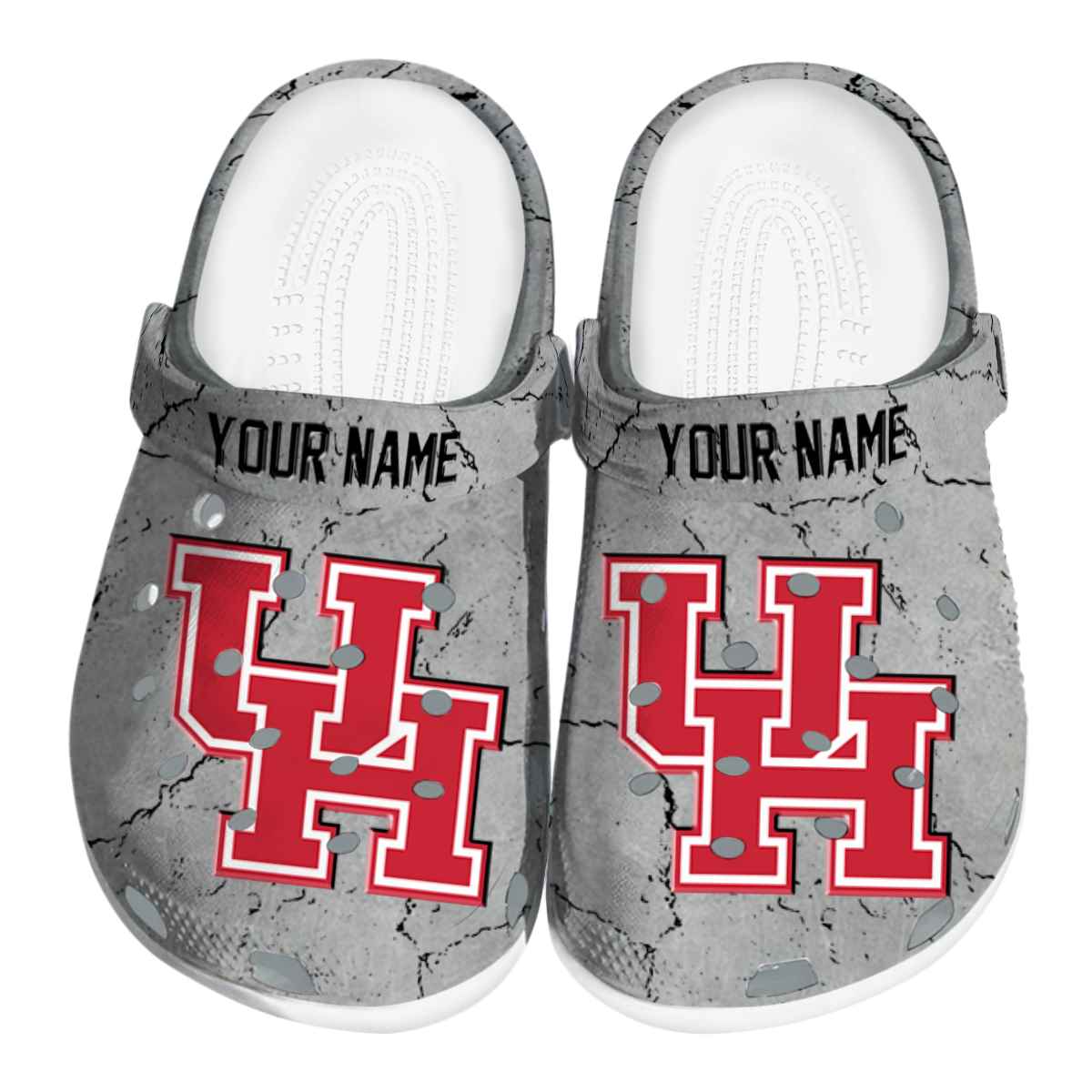 Houston Cougars 2025 NCAA Sport Crocs Clogs For Men Women and Kids - GNL1462359