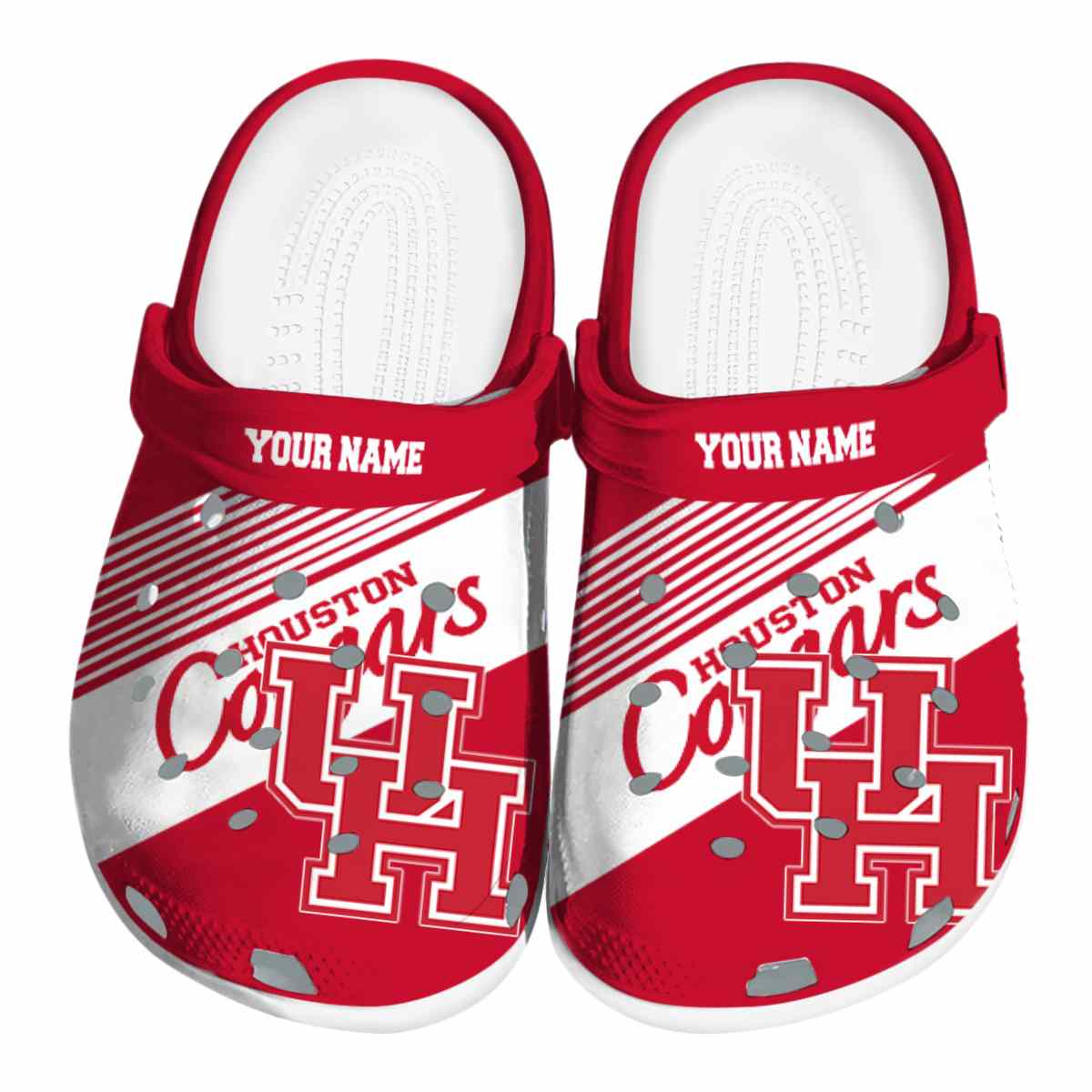 Houston Cougars 2025 NCAA Sport Crocs Clogs For Men Women and Kids - GNL1462380