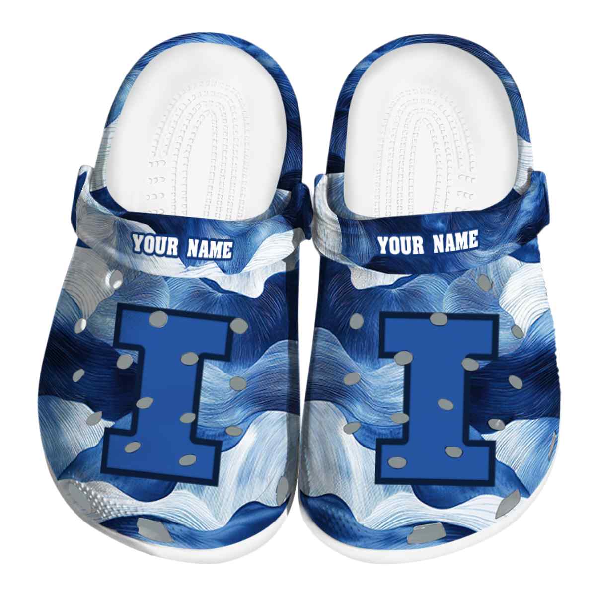 Illinois Fighting Illini 2025 NCAA Sport Crocs Clogs For Men Women and Kids - GNL1462373