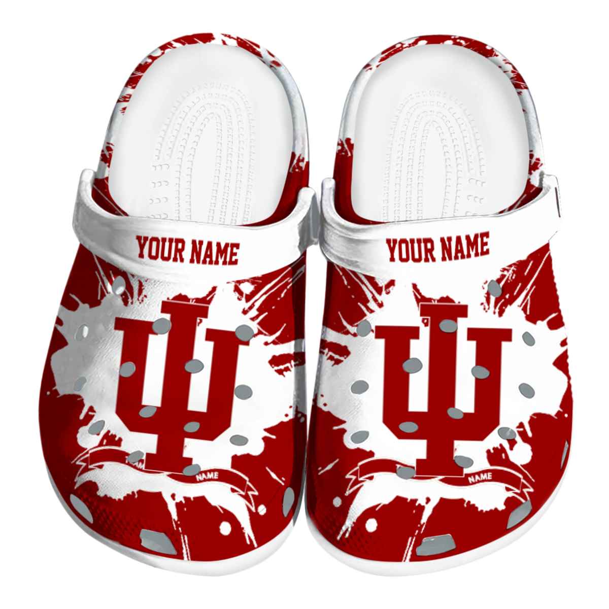 Indiana Hoosiers 2025 NCAA Sport Crocs Clogs For Men Women and Kids - GNL1462396