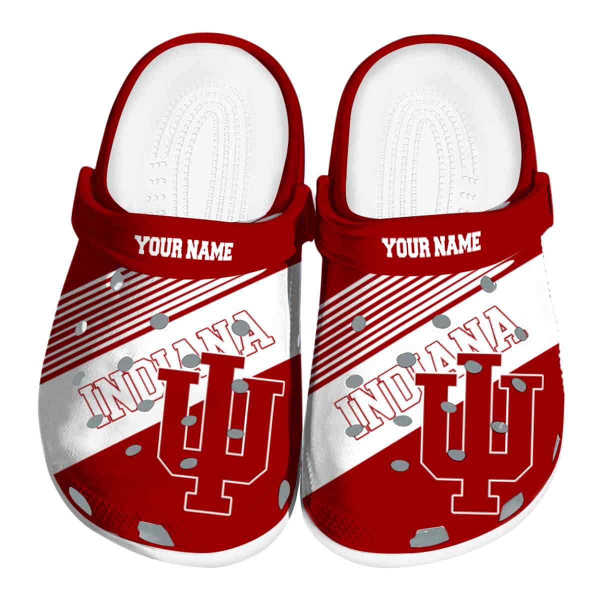 Indiana Hoosiers 2025 NCAA Sport Crocs Clogs For Men Women and Kids - GNL1462433