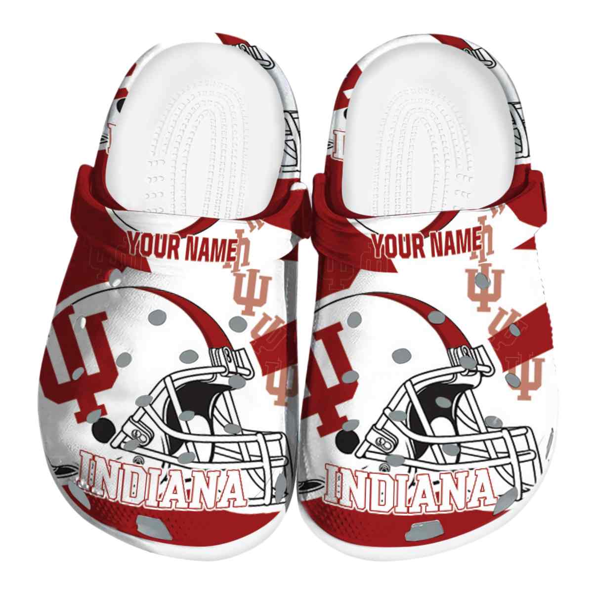 Indiana Hoosiers 2025 NCAA Sport Crocs Clogs For Men Women and Kids - GNL1462436