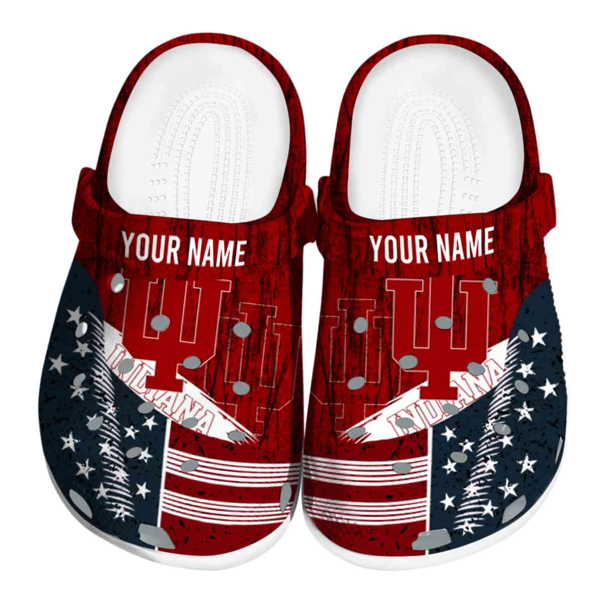Indiana Hoosiers 2025 NCAA Sport Crocs Clogs For Men Women and Kids - GNL1462447