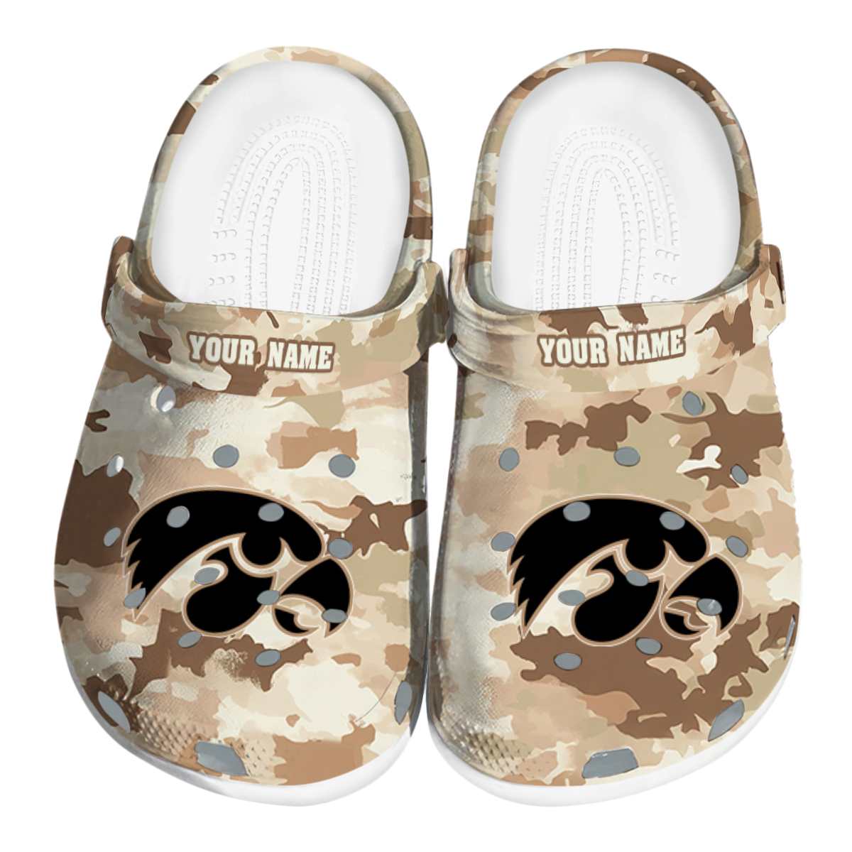 Iowa Hawkeyes 2025 NCAA Sport Crocs Clogs For Men Women and Kids - GNL1462448